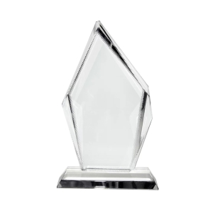 Ornamento de Vidro Iceberg Cristal