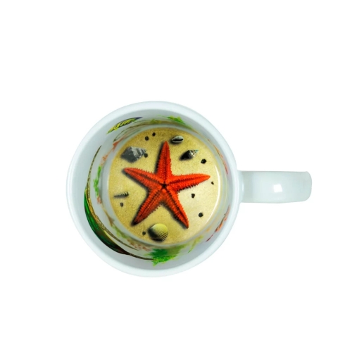 Caneca Motto Mug Vida Marinha-2108L