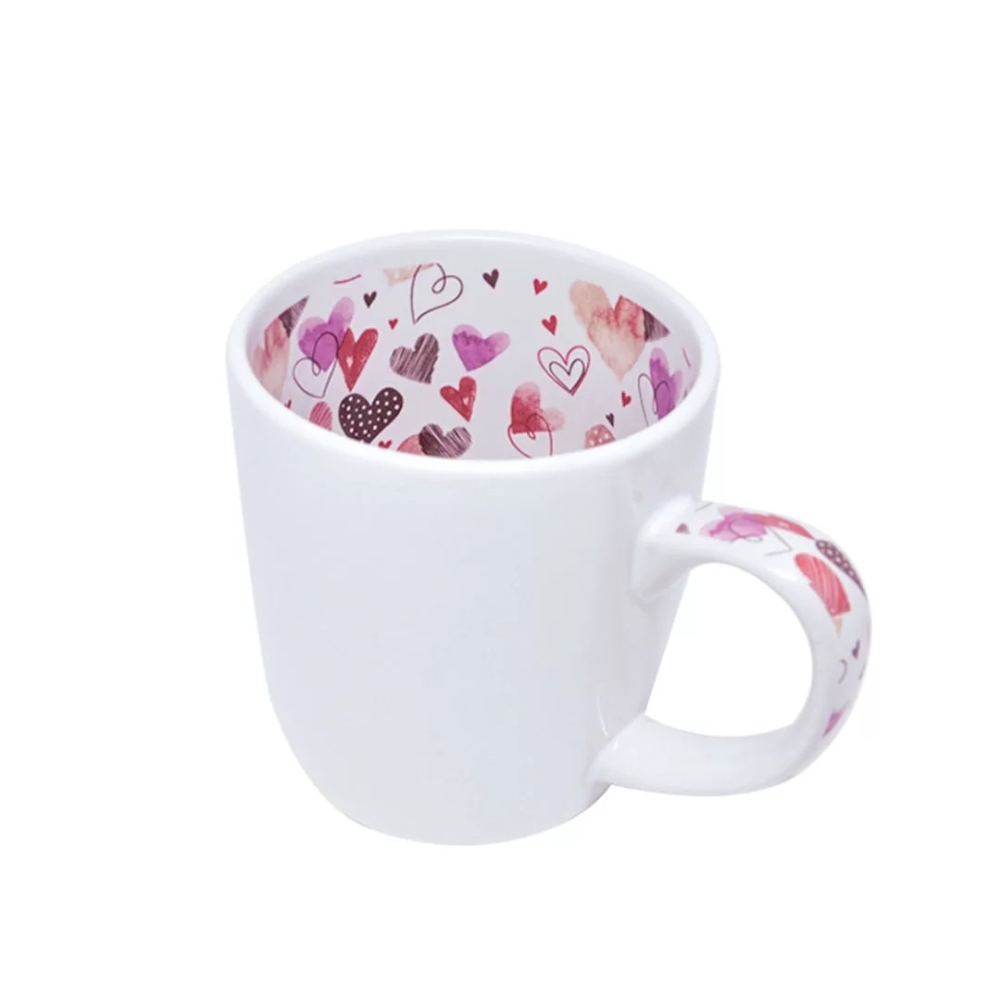 Caneca Motto Corações Coloridos-2336L