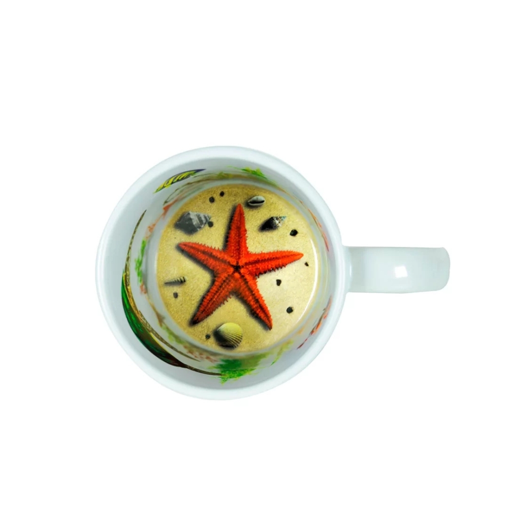 Caneca Motto Mug Vida Marinha-2108L