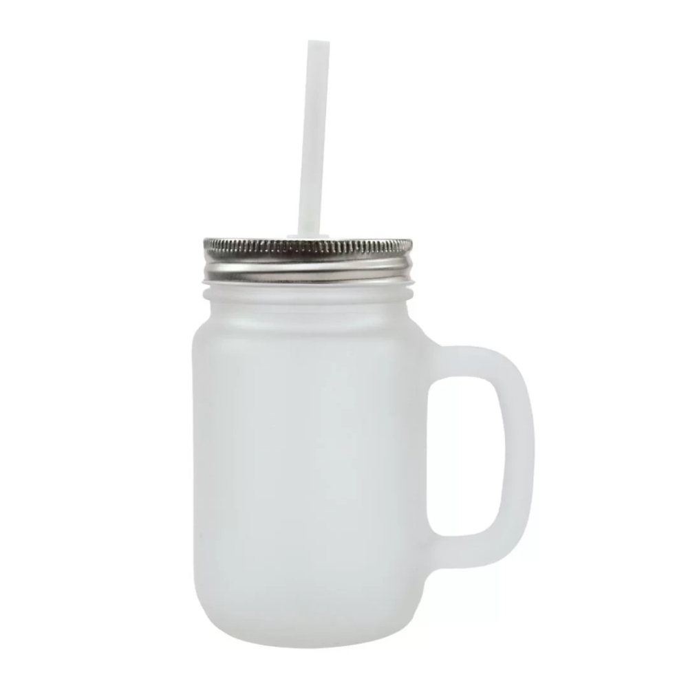 Jarra com Tampa Canudo 350ML Fosco-3273L