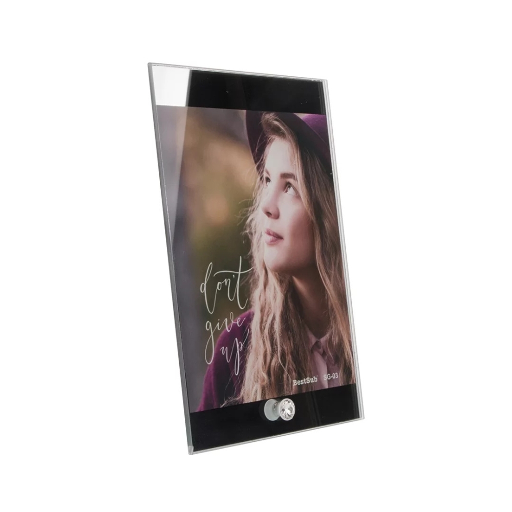 Porta Retrato Borda Espelhada-2121L