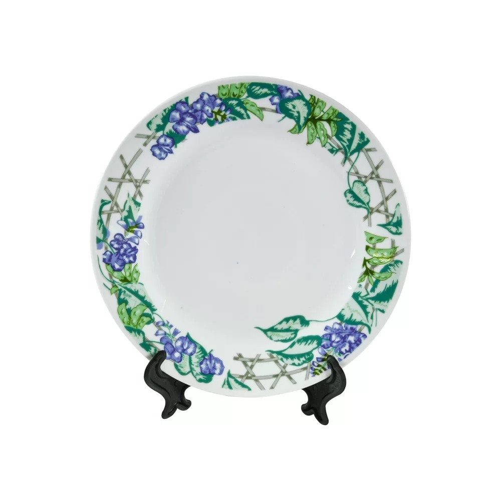 Prato Cerâmica Borda com Desenhos Variados-3180L
