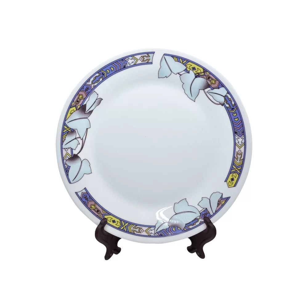Prato Cerâmica Borda com Desenhos Variados
