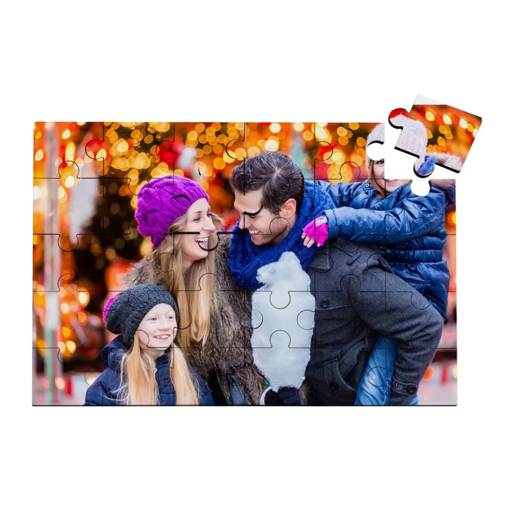 Quebra-Cabeça Madeira MDF A4 120 Peças-2364L