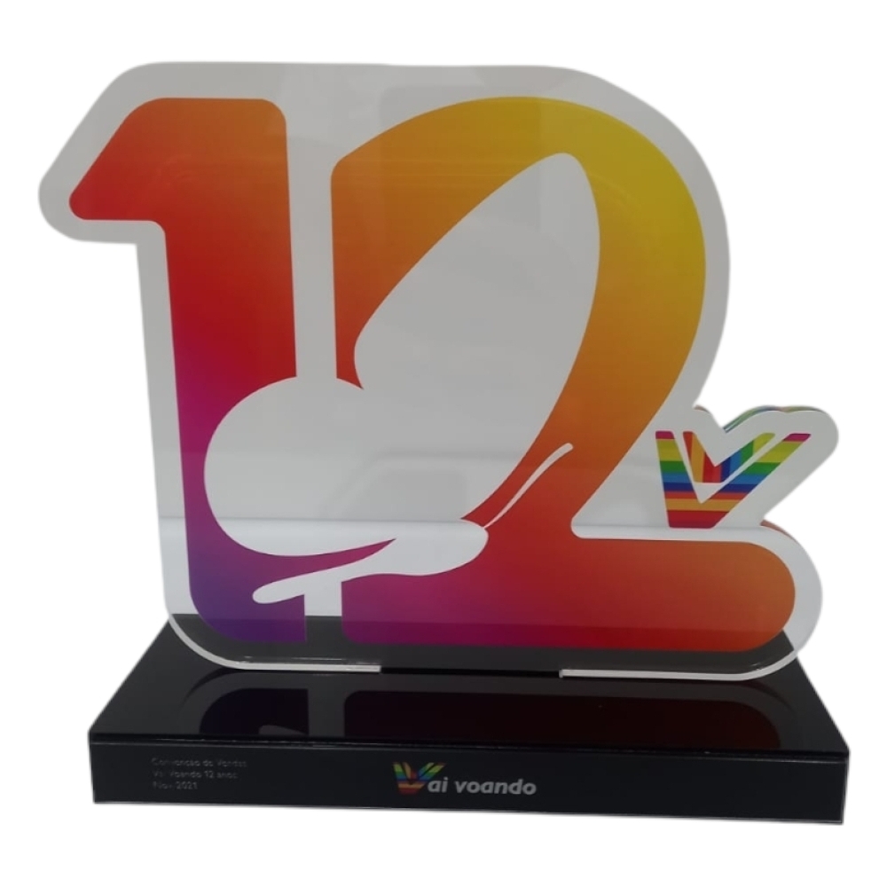 Troféu Acrílico 03-TFA3